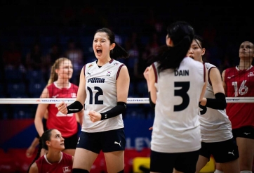 Bóng chuyền nữ Hàn Quốc chấm dứt chuỗi thua liên tiếp tại VNL