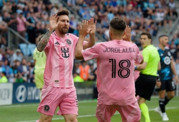 Inter Miami đón tin vui từ Messi và Alba