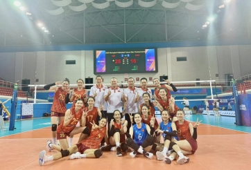 Bóng chuyền nữ Việt Nam xếp hạng 4 chung cuộc tại giải Trung Quốc