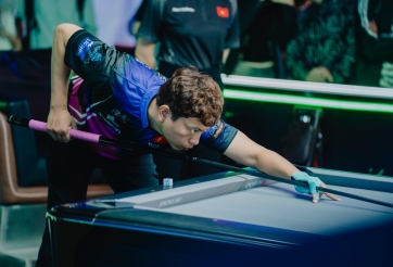 Cơ thủ Việt Nam duy nhất vào vòng 1/8 World Pool Championship