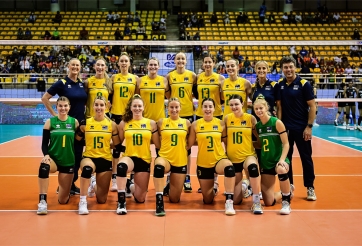 Thi đấu áp đảo, Úc dễ dàng đánh bại Mông Cổ ở giải bóng chuyền vô địch châu Á