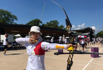 Bắn cung Việt Nam xuất sắc vào tứ kết ở 4 nội dung đồng đội tại ASIAD 19