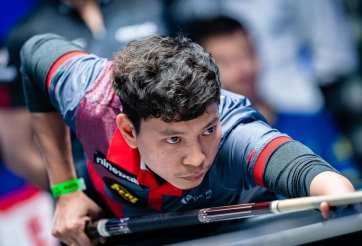 Hoàng Sao chính thức giành quyền dự giải billiards hàng đầu thế giới
