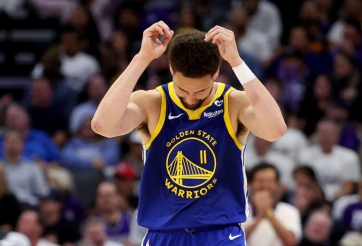 Klay Thompson 'quăng gạch', Golden State Warriors sớm chia tay NBA Playoffs 2024