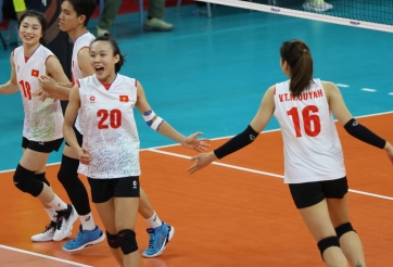Vượt ải Singapore, bóng chuyền nữ Việt Nam thắng 2 trận liên tiếp ở AVC Challenge Cup 2024
