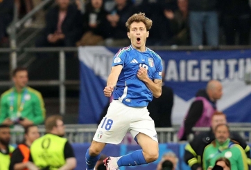 Lập công ở trận đấu với Albania, Nicolo Barella tạo cột mốc đặc biệt