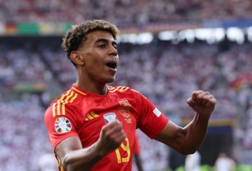 Lamine Yamal là cầu thủ trẻ nhất ghi bàn trong lịch sử Euro