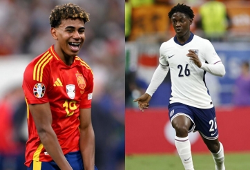 Chung kết Euro 2024: Lamine Yamal lu mờ Kobbie Mainoo