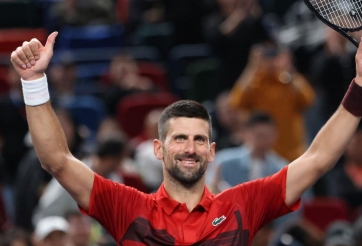 Djokovic gặp thử thách lớn ở Thượng Hải Masters sau chiến thắng chóng vánh