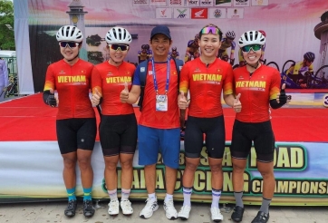 Đội tuyển xe đạp Việt Nam được ban tổ chức chuẩn bị 7 xe thi đấu