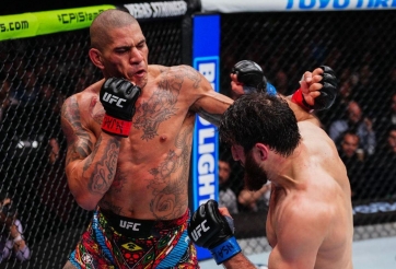 Alex Pereira và Magomed Ankalaev rỉ tai nhau về khả năng tái đấu