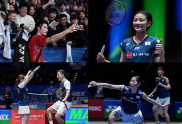 Xác định các tay vợt lọt tứ kết giải cầu lông All England Open 2025