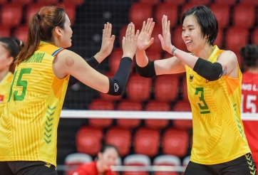 Thống kê điểm số VTV Bình Điền Long An vs Bắc Kinh: Thanh Thúy rực sáng