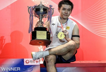 Niềm tự hào cầu lông Thái Lan đại thắng số 3 thế giới, đăng quang trên sân nhà