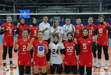 Bóng chuyền nữ Indonesia thua sát nút trận ra quân AVC Nations Cup 2025