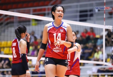 Philippines đại thắng Kazakhstan, lọt bán kết AVC Nations Cup 2025 với ngôi nhất bảng