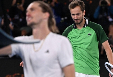 Lịch thi đấu tennis 21/6: Đại chiến Medvedev-Zverev tại Halle