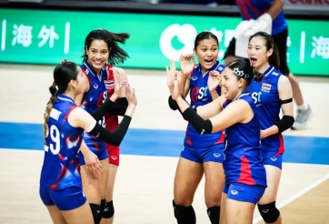 Bóng chuyền nữ Thái Lan gây thất vọng trước Cộng hoà Séc ở VNL 2025