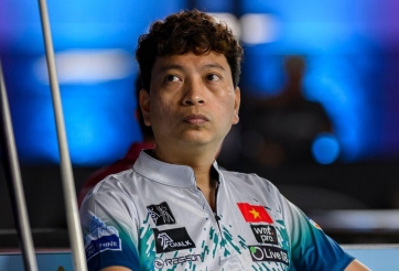 Dương Quốc Hoàng thất thủ, billiards Việt Nam còn 'một mạng' ở giải đấu danh giá