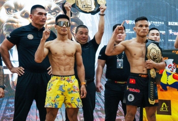 LION Championship 25: Trần Ngọc Lượng hạ đẹp Lê Văn Tuần, xưng vương hạng cân 60kg