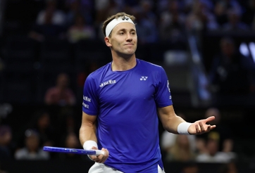 Ngôi sao 3 lần á quân Grand Slam mở điểm tại Laver Cup 2025