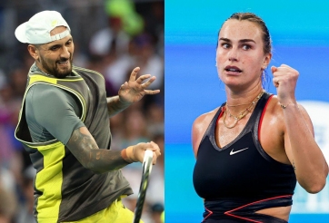 Sabalenka và Kyrgios tái hiện 'Trận chiến giới tính' huyền thoại tại Dubai