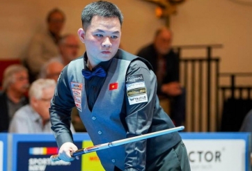 Bao Phương Vinh không vượt qua vòng loại World Cup carom 3 băng 2025