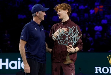 Sinner nhận tin cực vui từ cánh tay đắc lực