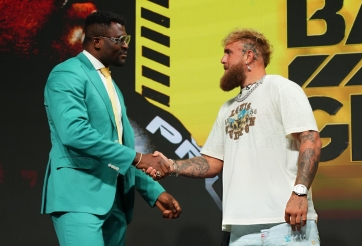 Jake Paul chê thẳng Francis Ngannou: 'Hắn ta khá yếu đuối'