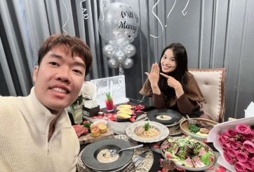 Ngôi sao cầu lông Việt Nam cầu hôn mỹ nhân bắn cung, 'tình bể bình' ai cũng phải xiêu lòng