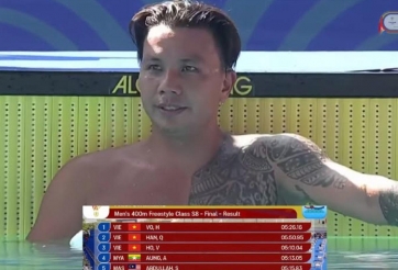 Thể thao Việt Nam có HCV đầu tiên tại ASEAN Para Games 2026