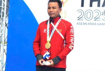 Thể thao Việt Nam liên tiếp giành vàng ở ASEAN Para Games 13