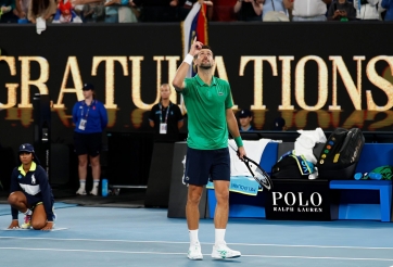 Lịch thi đấu tennis 22/1: Djokovic gặp đối 'mềm'