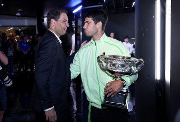 Alcaraz: 'Nadal là động lực để tôi vượt khó'