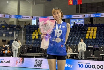 Phụ công cao nhất bóng chuyền nữ Việt Nam lên ngôi á quân giải Mông Cổ