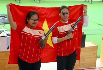 Xạ thủ trẻ Việt Nam hạ ngôi sao Olympic, giành HCV bắn súng châu Á