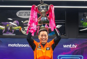 Dương Quốc Hoàng đếm tiền mỏi tay nhờ chức vô địch Premier League Pool 2026