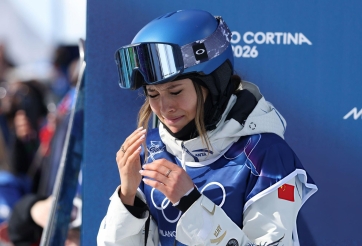 Vì sao 'Công chúa tuyết' Eileen Gu bật khóc khi giành HCV Olympic mùa Đông 2026?