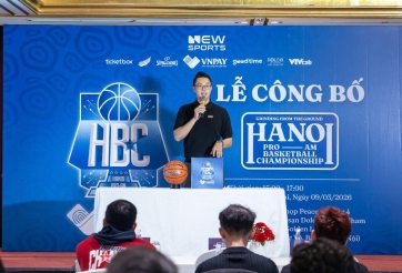 Khởi tranh Giải bóng rổ Hanoi Pro-Am Basketball Championship 2026