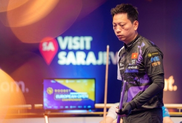 3/4 cơ thủ Việt Nam lọt vòng knock-out giải billiards danh giá châu Âu