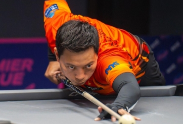 Dàn cơ thủ Việt Nam thắng áp đảo ở giải billiards danh giá châu Âu