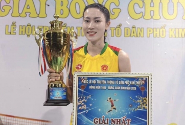Hoa khôi bóng chuyền Kiều Trinh chấn thương, bỏ lỡ hai giải quan trọng