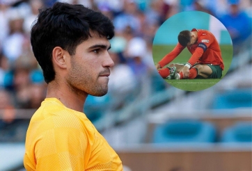 Alcaraz khiến Ronaldo dính chấn thương