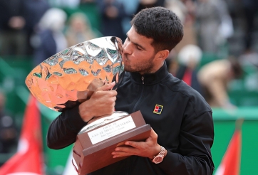 Alcaraz lọt nhánh đấu 'dễ thở' ở Monte Carlo Masters 2026