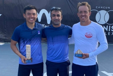 Hạ 'máy giao bóng' châu Âu, Lý Hoàng Nam đăng quang chức vô địch ở Mexico