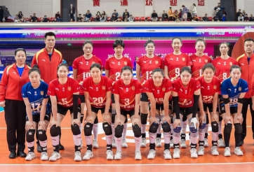 Đương kim á quân bóng chuyền nữ Trung Quốc dự Cúp VTV9-Bình Điền 2026