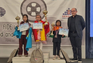 Kì thủ Việt Nam 8 tuổi vô địch cờ vua thế giới