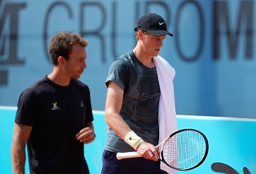 Lịch thi đấu tennis 24/4: Sinner xuất trận ở Madrid Open