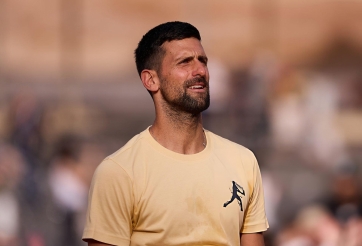 Djokovic thua đậm trước thềm ra quân Rome Masters 2026