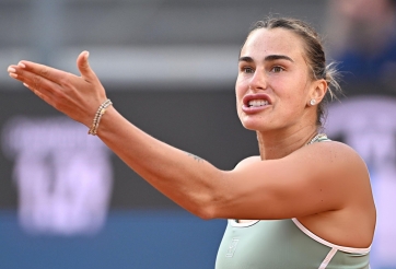 Số 1 thế giới và ĐKVĐ cùng nhau gây thất vọng ở Rome Masters